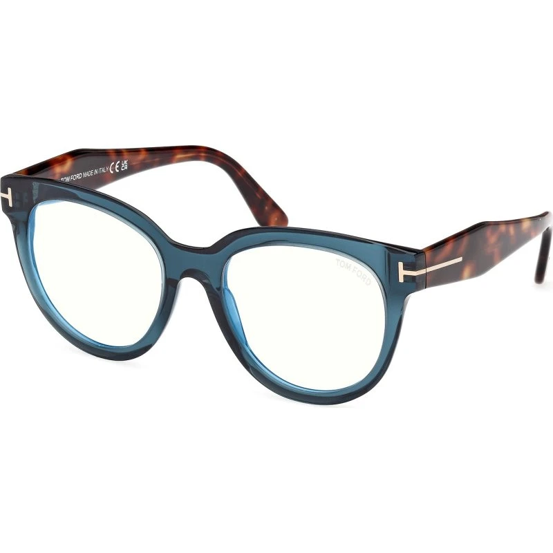 Tom Ford FT5987-B 092 Occhiali da Vista Donna in Acetato Blu