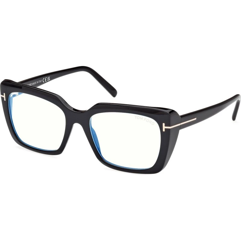 Tom Ford FT5992-B 001 Occhiali da Vista Donna - Acetato Nero