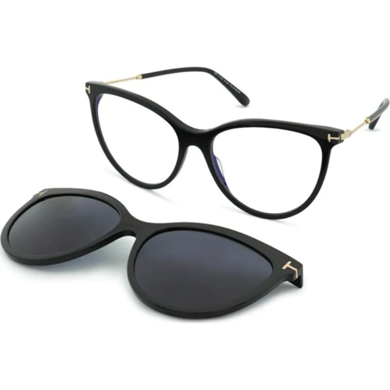 TOM FORD Montature da vista FT5994-B 001 Cat Eye Nero