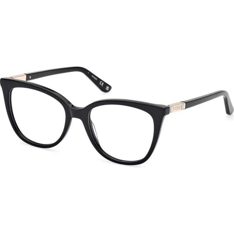 Guess GU50197 001 Occhiali da Vista Donna in Acetato Nero