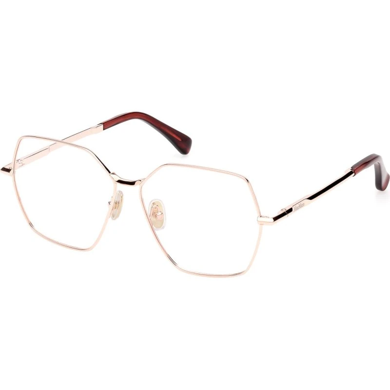 Max Mara MM5154 033 Montature da Vista Rotonda Oro