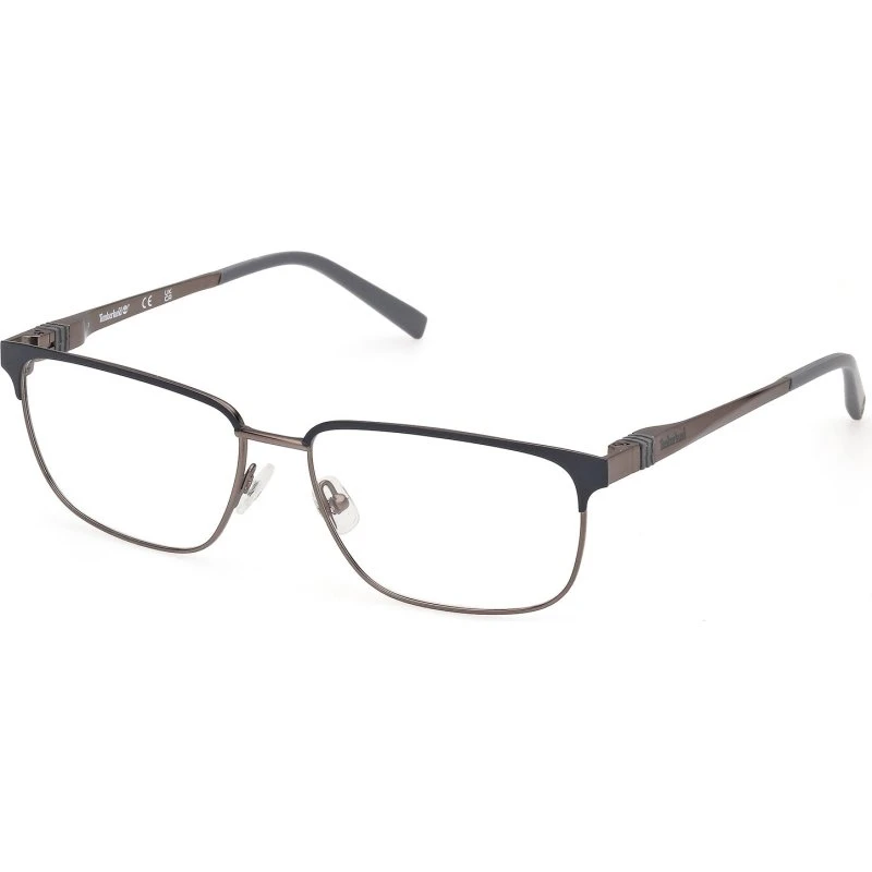 Timberland TB50027 091 Occhiali da Vista Uomo in Metallo Blu