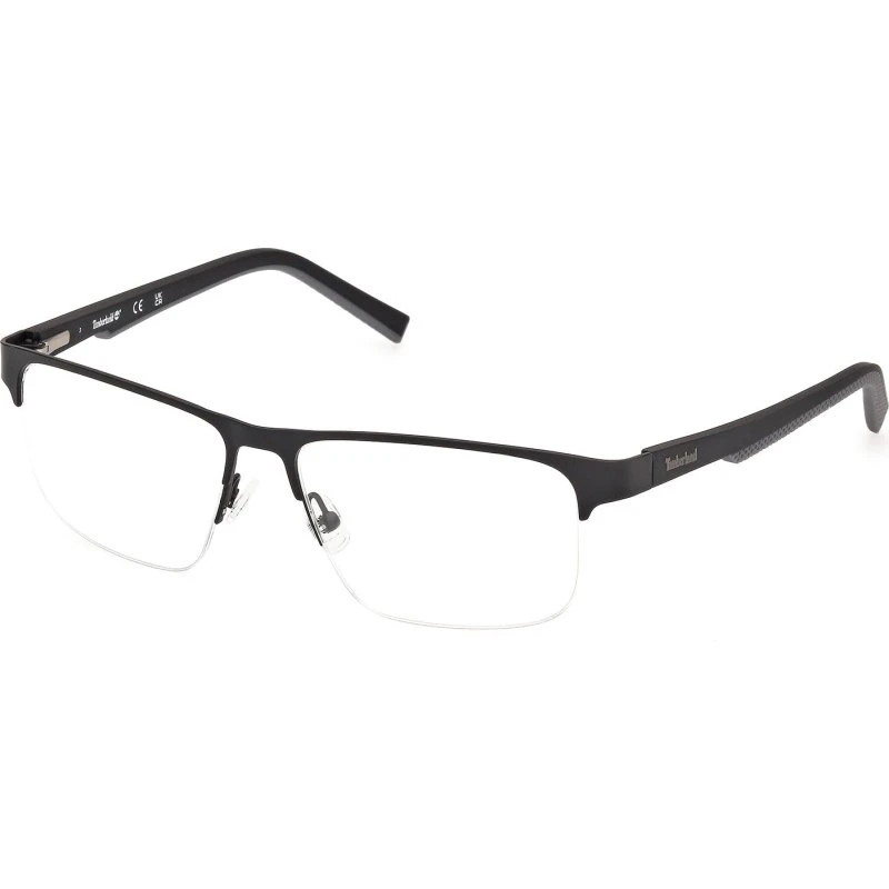 Timberland TB50030 002 Occhiali da Vista Metallo Nero Squadrati