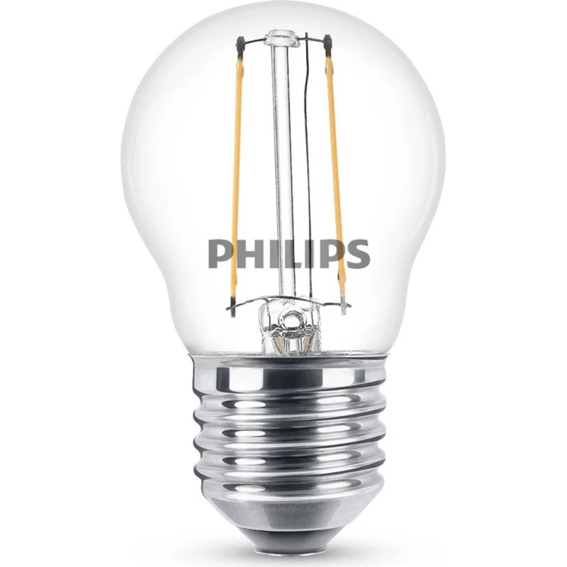 Philips E27 2W 827 Lampadina LED Bianco Caldo