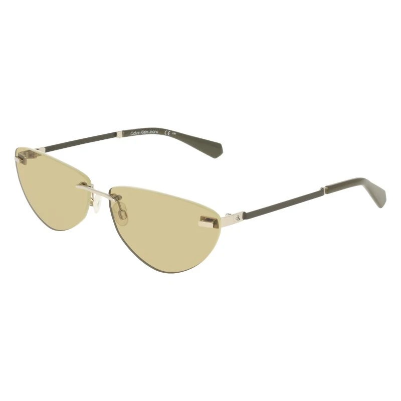 Calvin Klein Occhiali da Sole Cat Eye CKJ25208S 045 in Metallo