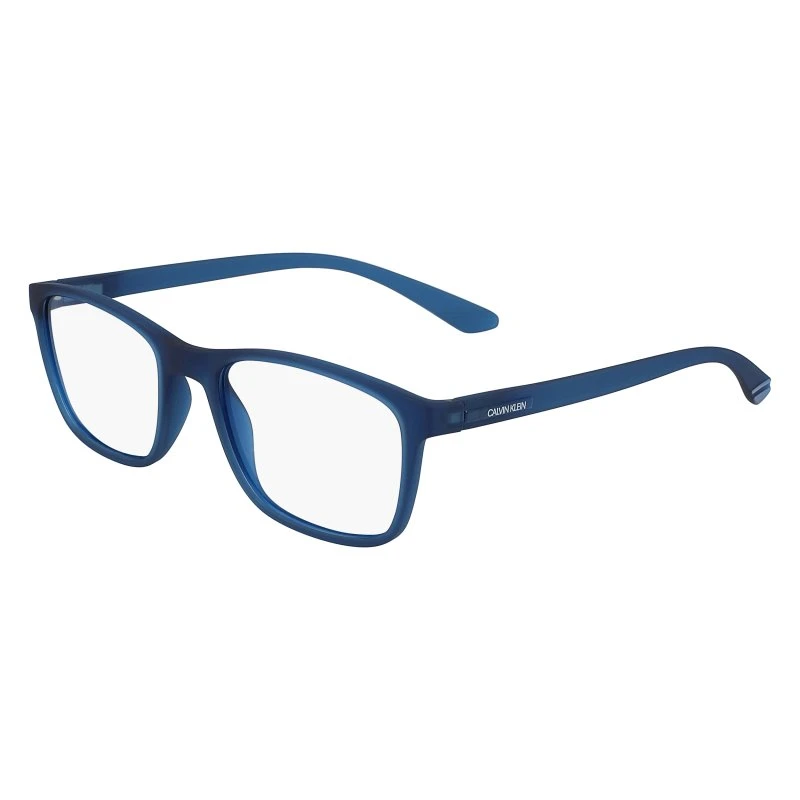 Calvin Klein CK19571N 405 Montatura Occhiali da Vista Blu Squadrata