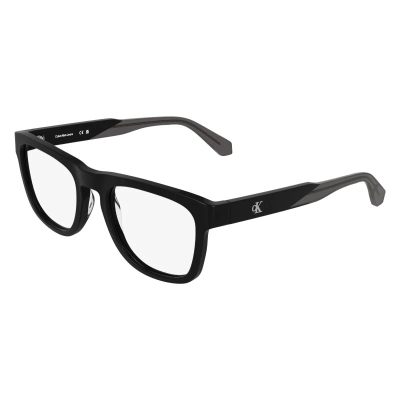 Calvin Klein CKJ26614 001 Montatura da Vista Quadrata in Acetato Nero