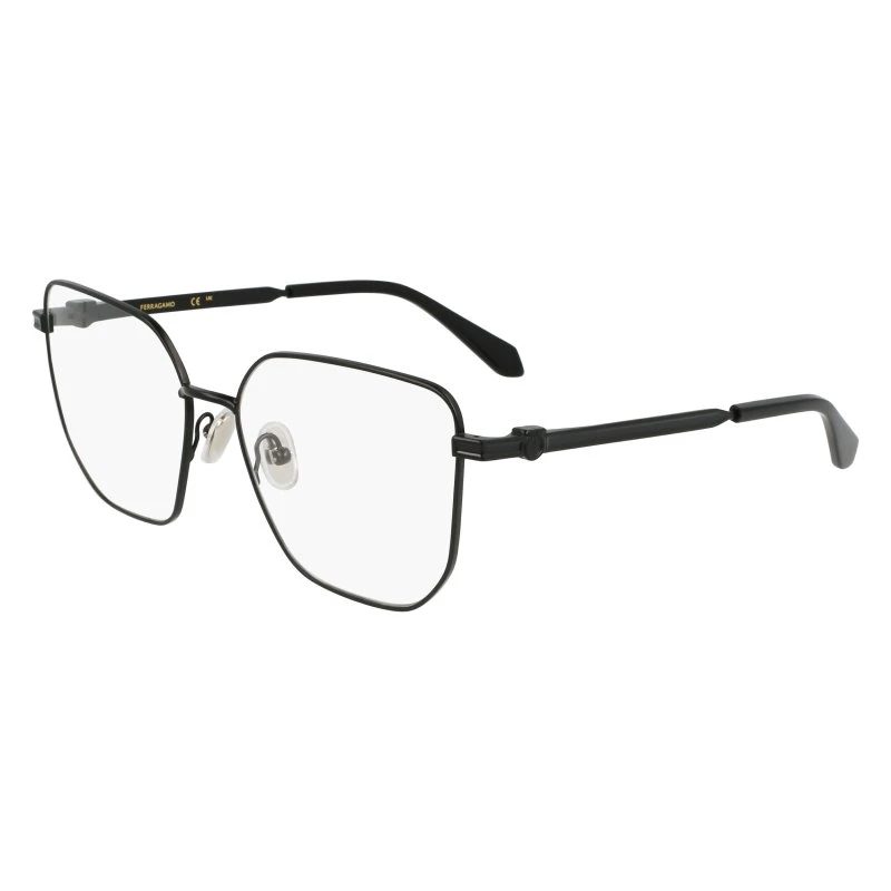 Ferragamo SF2234 002 Occhiali da Vista Donna in Metallo Nero
