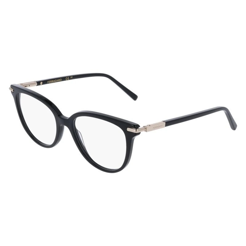Ferragamo SF3026 001 Montatura Occhiali da Vista Farfalla Nero
