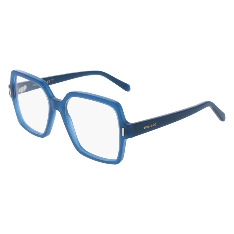 Ferragamo SF3031 423 Occhiali da Vista Donna in Acetato Blu