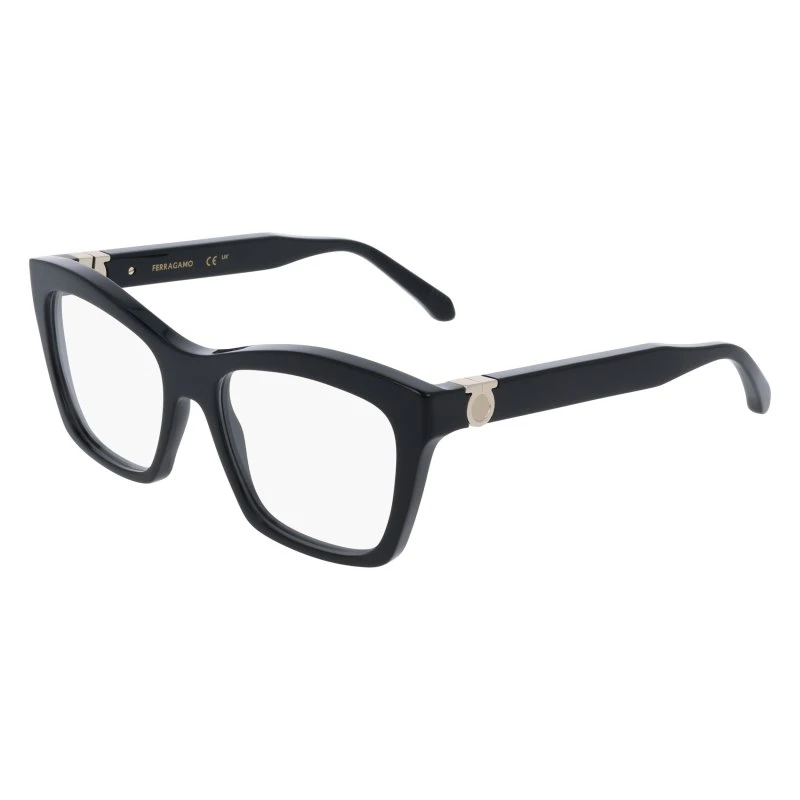 Ferragamo SF3022 001 Montatura Occhiali da Vista Acetato Nero