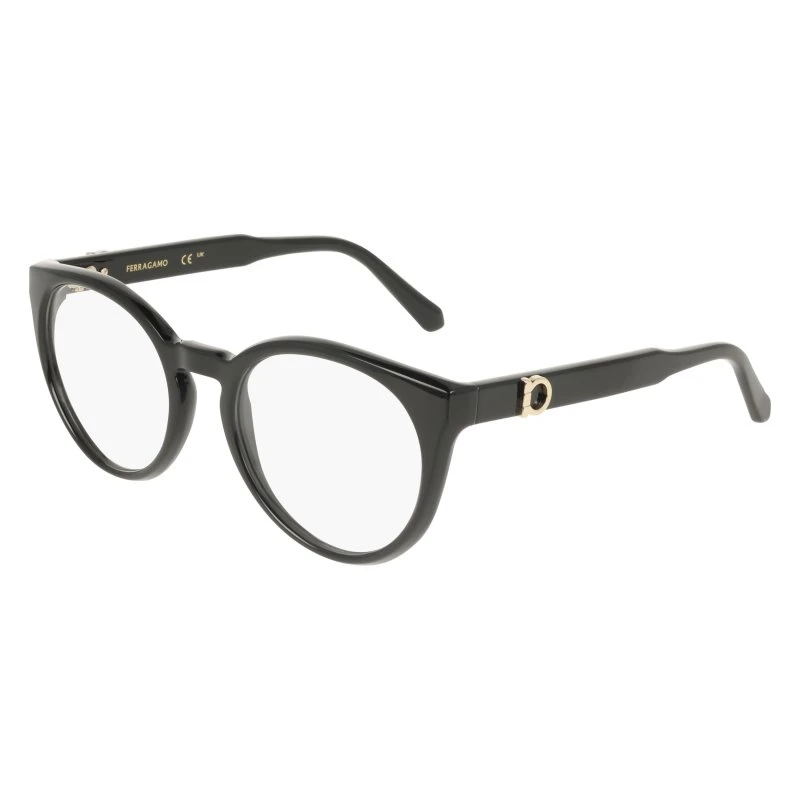 Ferragamo SF3032E 001 Montatura da Vista Geometrica Nera
