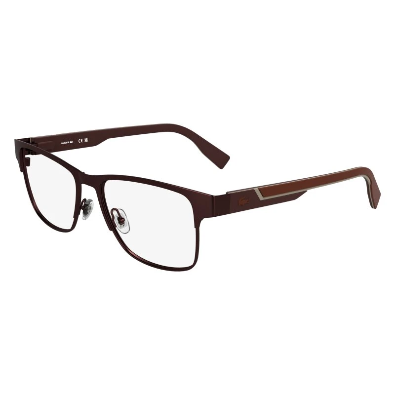 Lacoste L2307MAG-SET 601 Montatura da Vista Metallo Bordeaux