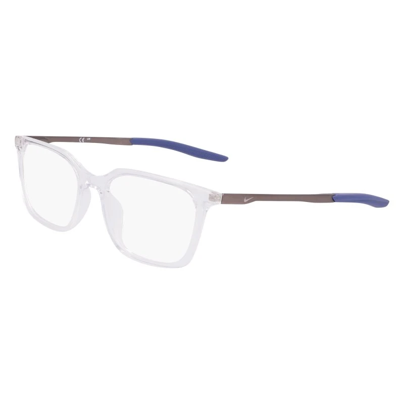Nike Nike 7227 900 Montatura Occhiali da Vista Squadrata Trasparente