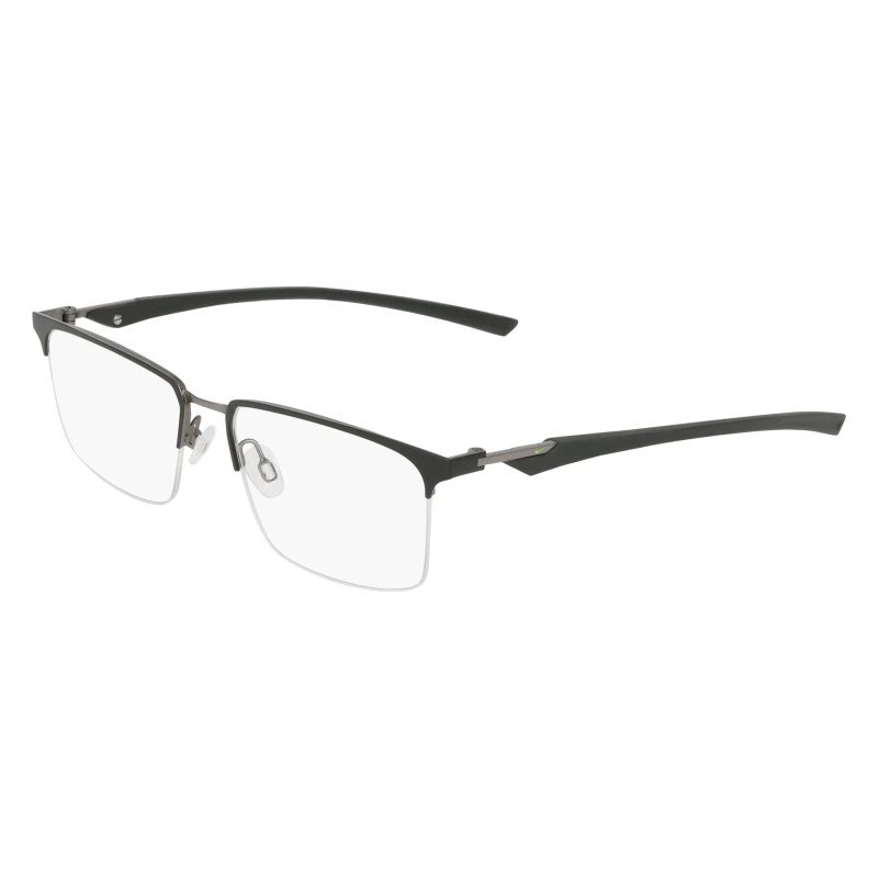Nike Occhiali da Vista Uomo NIKE 4318 302 in Metallo Squadrati