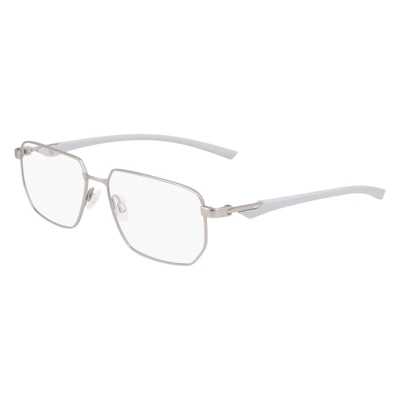 Nike 4317 045 Montature da Vista Squadrata in Metallo Uomo