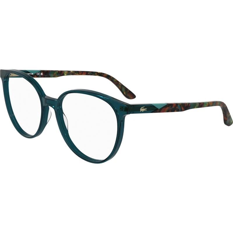 Lacoste L2987 460 Occhiali da Vista Donna - Acetato Petrolio