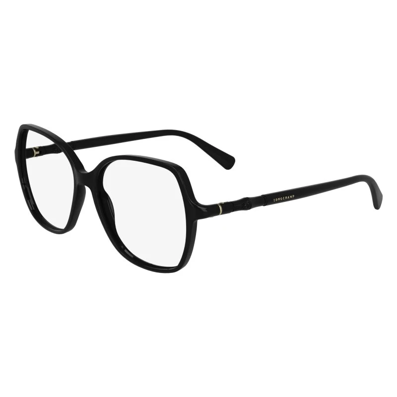 Longchamp LO2769 Occhiali da Vista Rotondi Bio-iniettati Nero