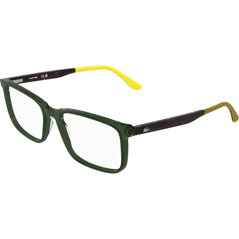 Lacoste L2993 301 Montature da Vista Squadrate in Acetato Verde