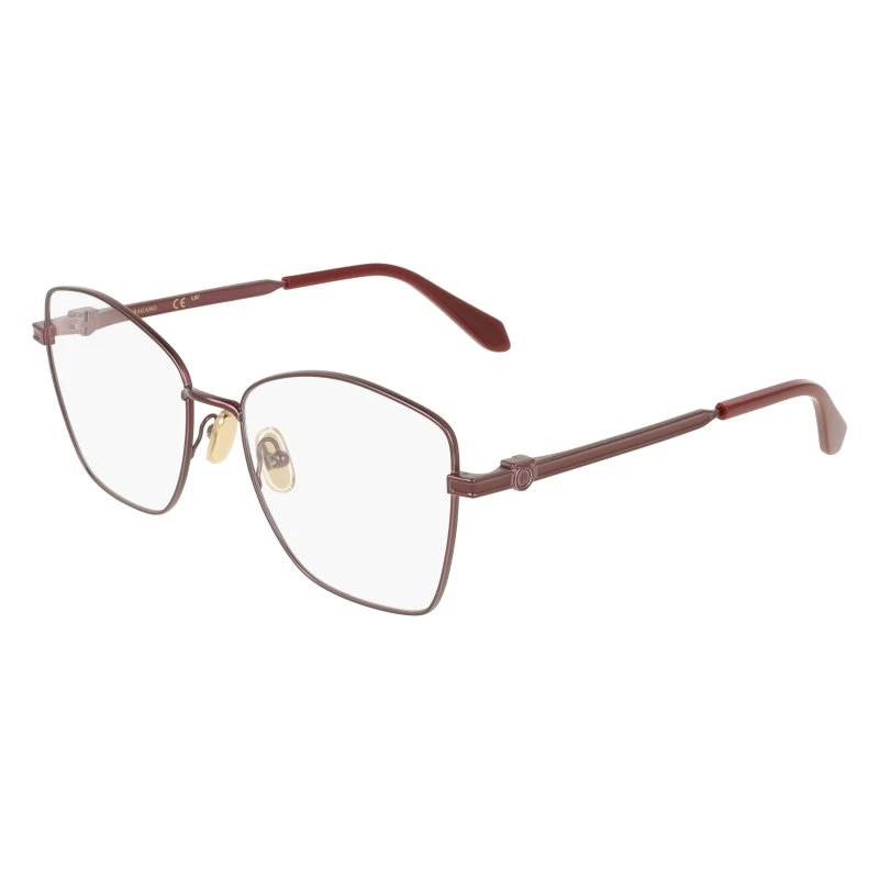 Ferragamo SF2242 602 Montatura Occhiali da Vista Metallo Bordeaux
