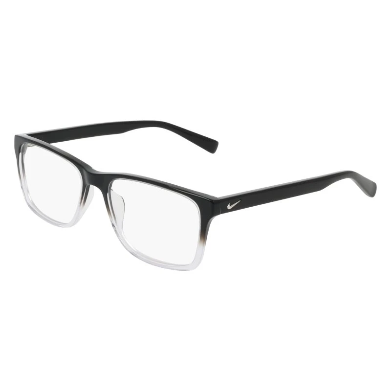 Nike NIKE 1000Y 010 Montature da Vista Acetato Nero Squadrate