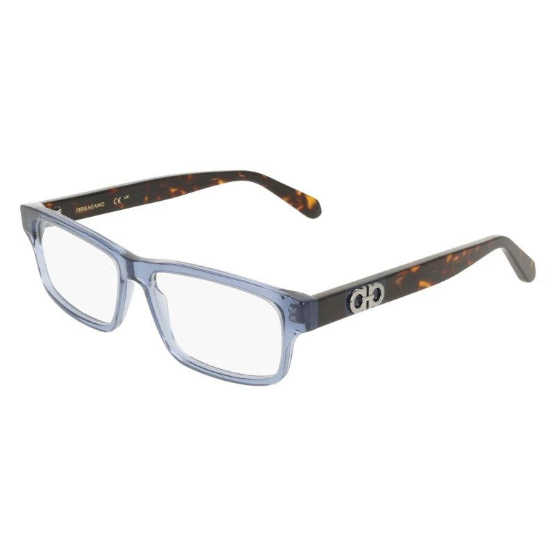 Ferragamo SF3061 432 Occhiali da Vista Uomo in Acetato Blu