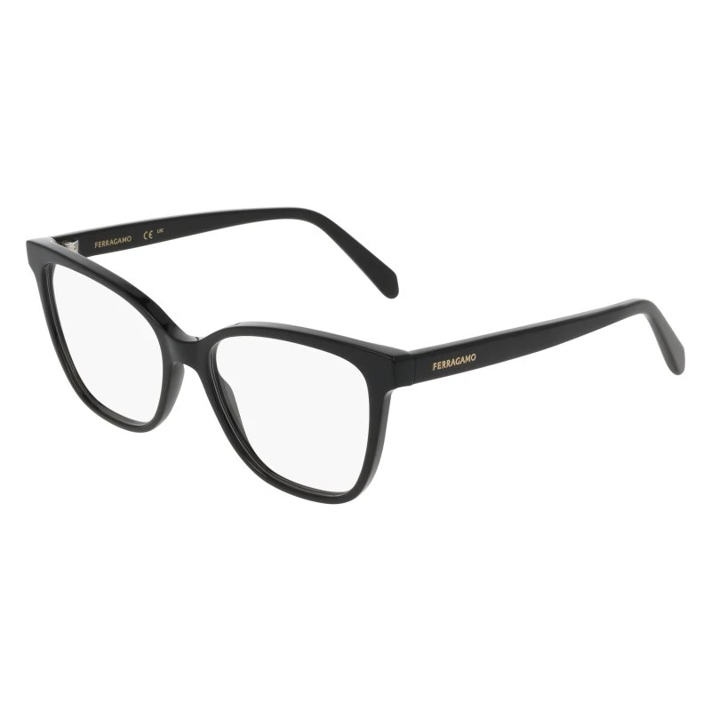 Ferragamo SF3062 001 Occhiali da Vista Donna in Acetato Nero