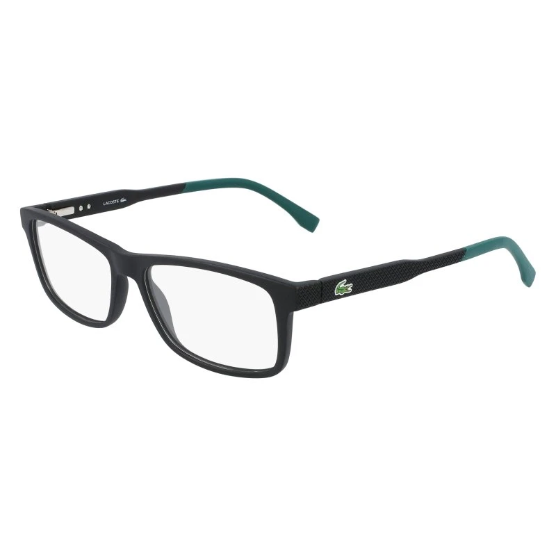 Lacoste L2876 N 001 Montature da Vista Squadrate in Bio-iniettato
