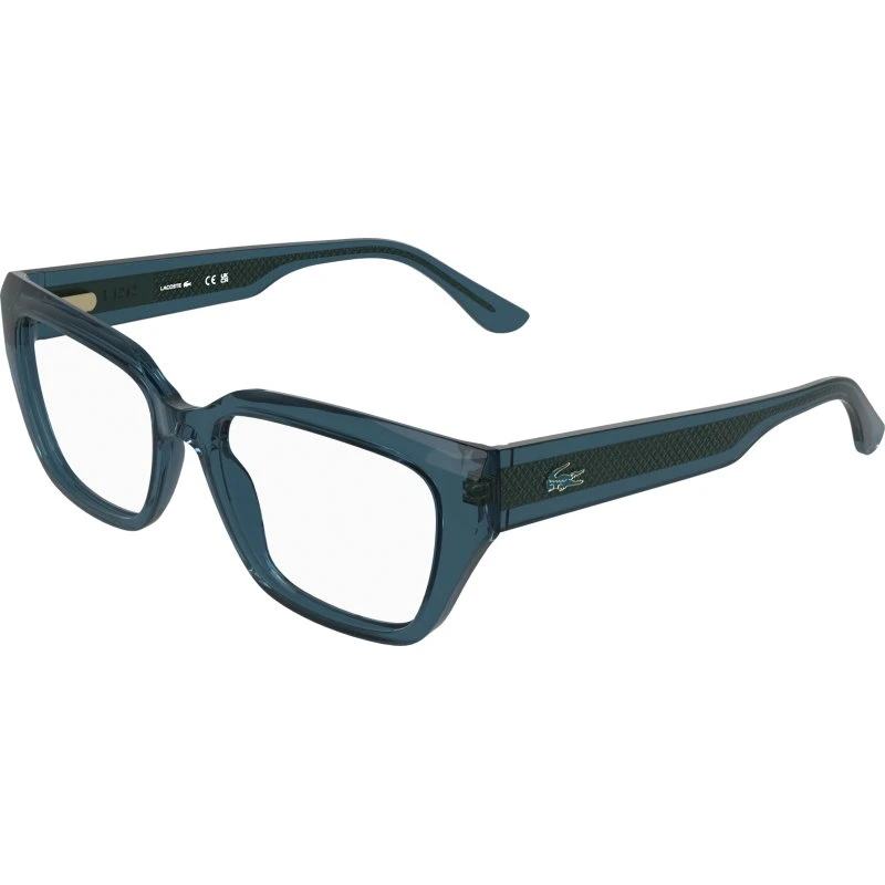 Lacoste L4014 410 Montature da Vista Blu Bio-iniettato Squadrata
