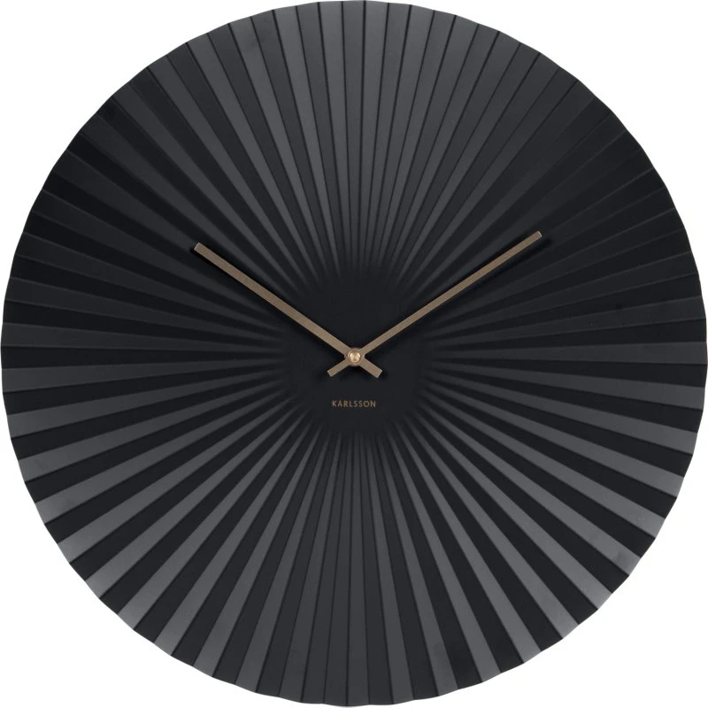 Karlsson Sensu Orologio da Parete Nero