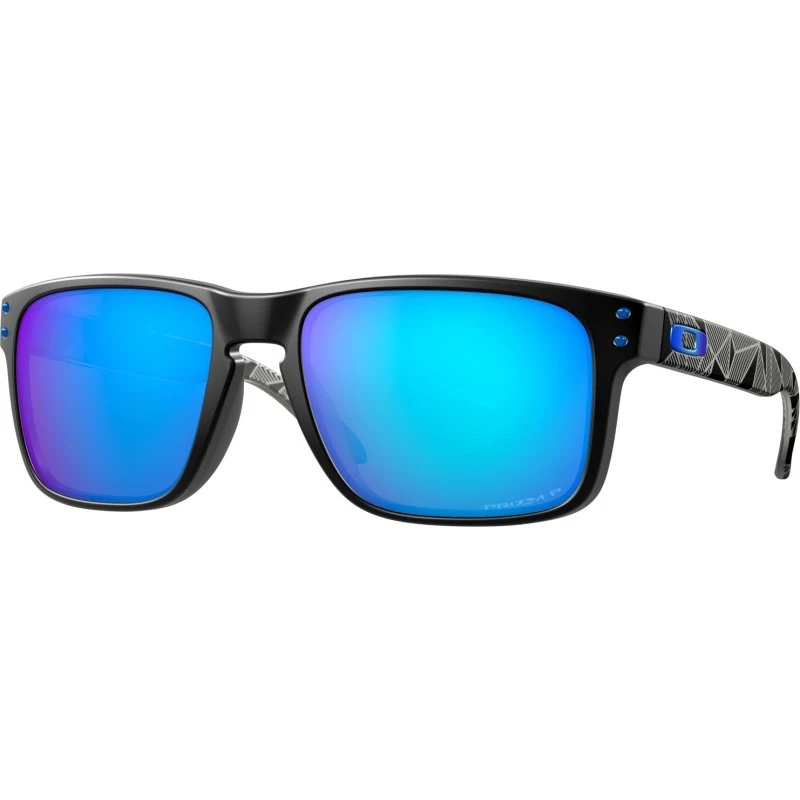 Oakley Holbrook OO9102 Occhiali da Sole Polarizzati Prizm Nero Blu