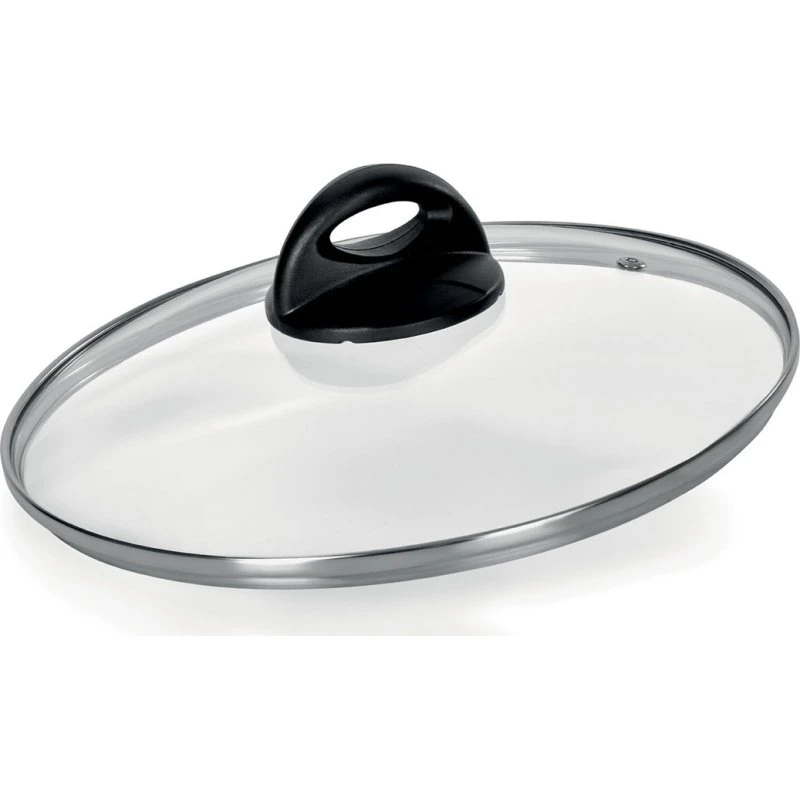 Barazzoni Coperchio in Vetro 16 cm Pomolo Nero