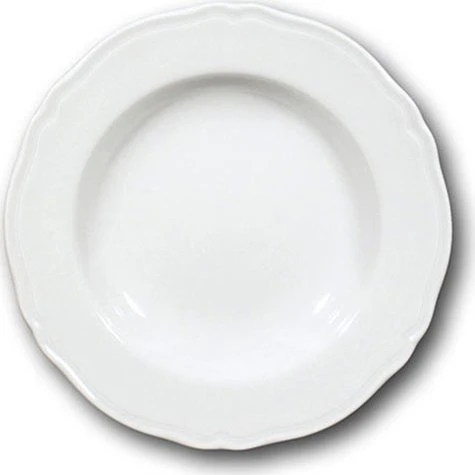 Praga Piatto Fondo 23 cm Bianco