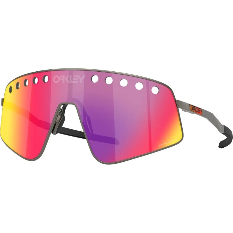 Oakley Sutro TI Sweep Matte Gunmetal con lente Prizm Road