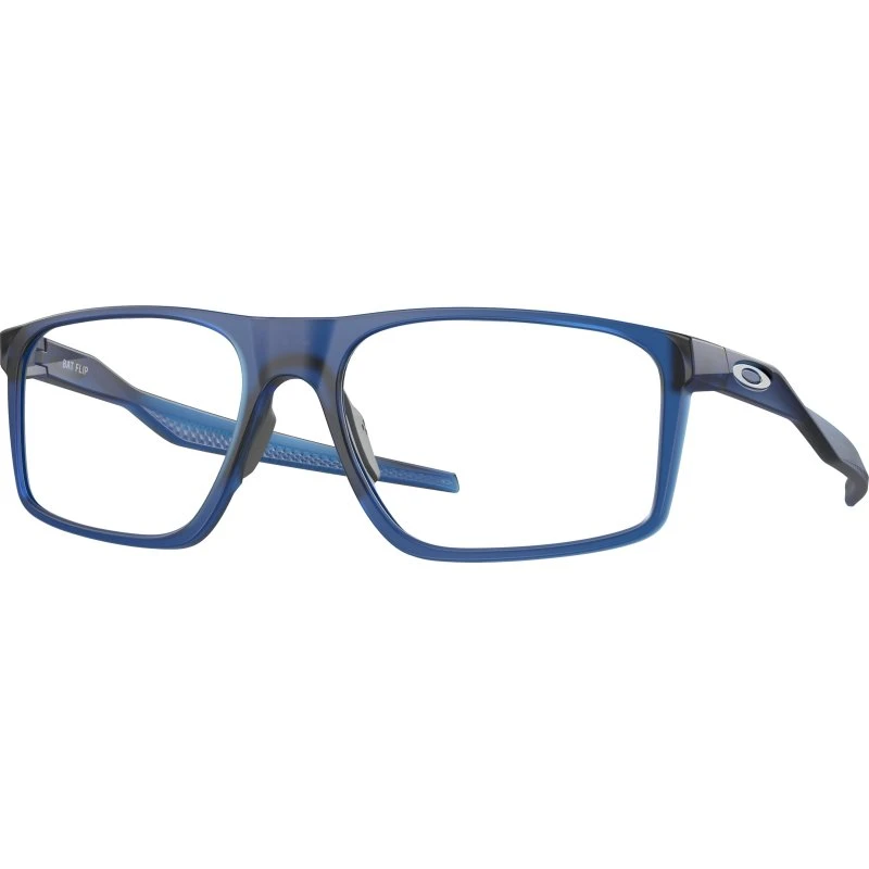 Oakley OX8183 BAT FLIP Montature da Vista Blu Trasparente