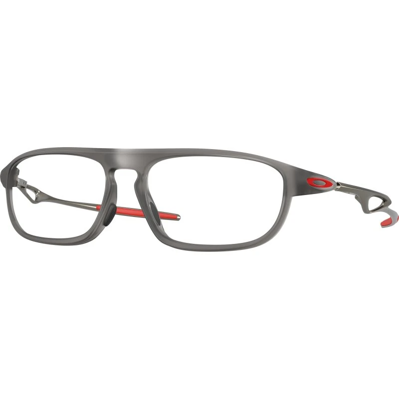 Oakley OX8203 Neomata Montature da Vista Squadrate Grigio Trasparente