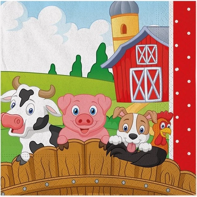 Fattoria 20 Tovaglioli 33x33 cm