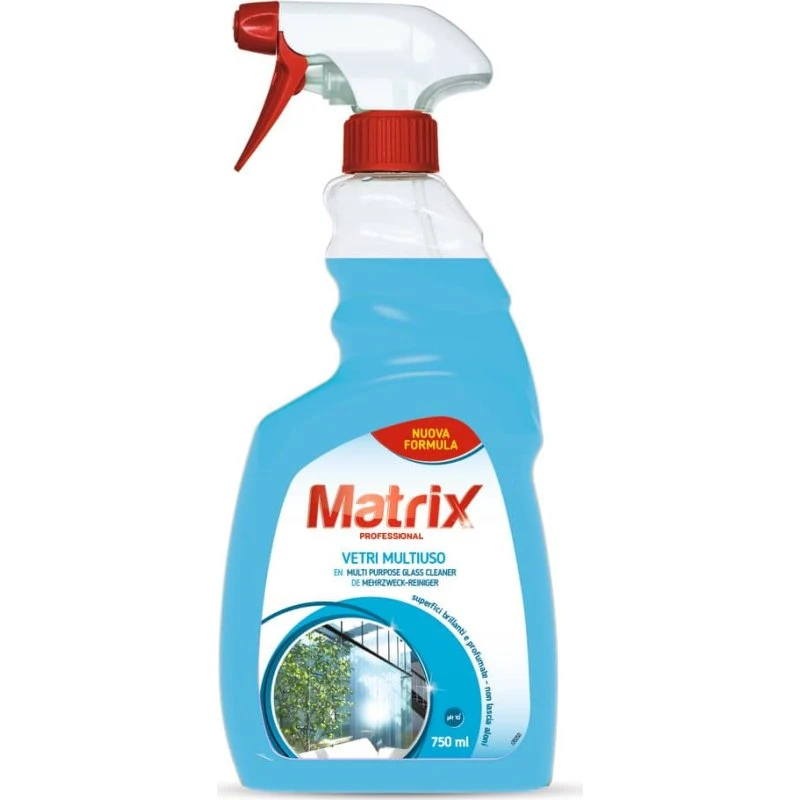 MATRIX Detergente Multiuso Vetri 750 ml XM117