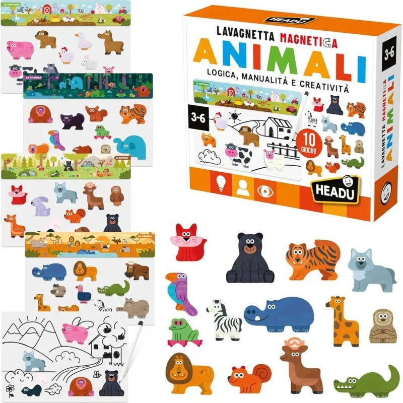 HEADU 10 Giochi con gli Animali Magnetici