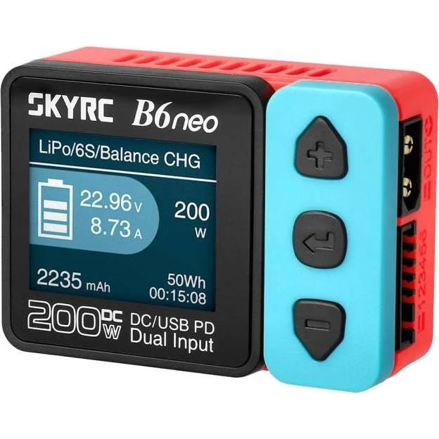 SkyRC B6neo LiPo 1-6s 10A 200W DC XT60