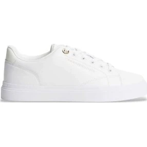 Tommy Hilfiger Chic Scarpe Bianche in Pelle Donna - 40