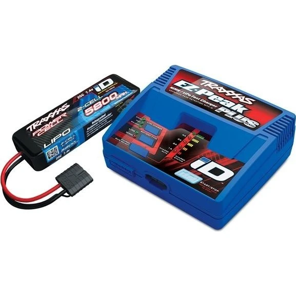 Traxxas EZ-Peak Plus 4A + 2S 7,4V Lipo 5800mAh