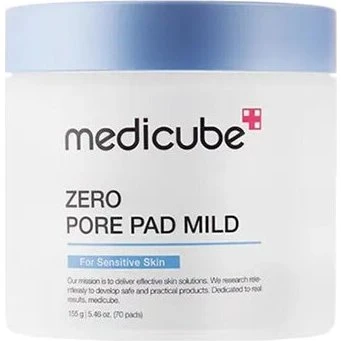 Medicube Zero Pore Pad Mild - 70 Dischetti Esfolianti Delicati
