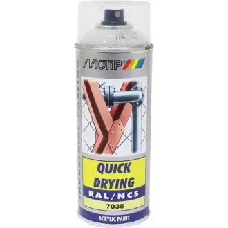 Motip Vernice Acrylica RAL 7016 Grigio Acciaio Lucido 400 ml