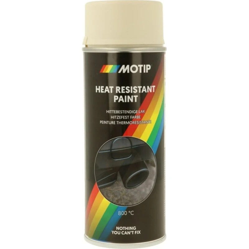 Motip Vernice Spray Resistente al Calore 800°C Beige 400 ml