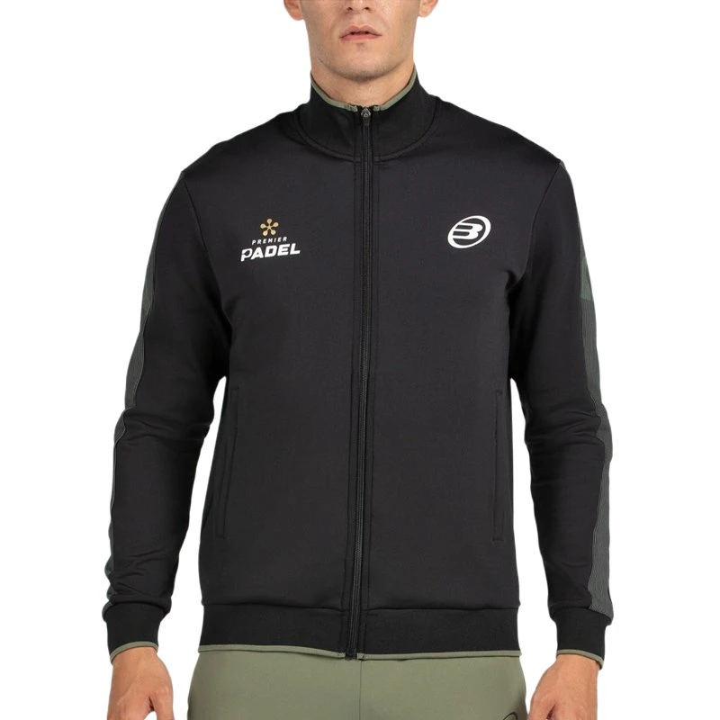 Felpa Bullpadel Pindaro Premier Padel Nero