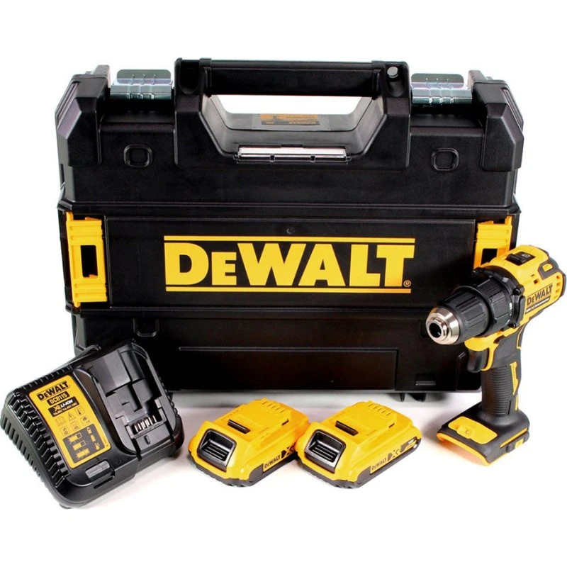 DeWalt DCD708D2T-QW Trapano Avvitatore 18V con Percussione