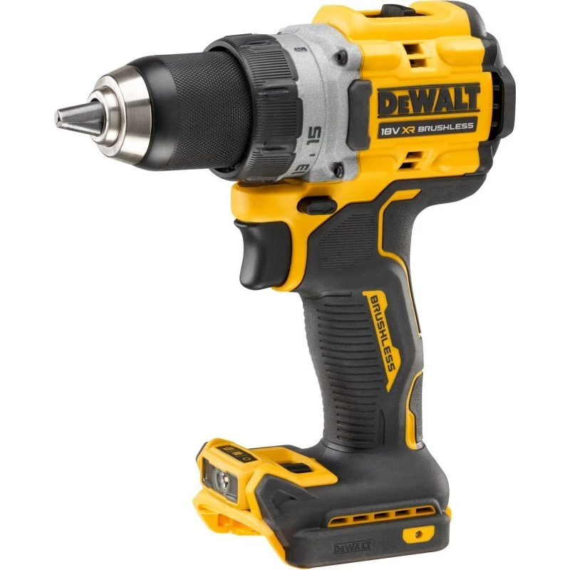 DeWalt DCD800NT-XJ Trapano Avvitatore 18V Brushless Nero/Giallo