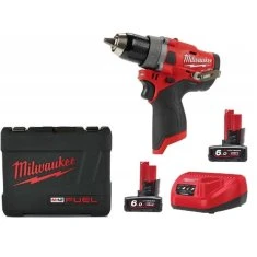 Milwaukee M12 FPD-602X Trapano Compatto con Percussione 2 Velocità