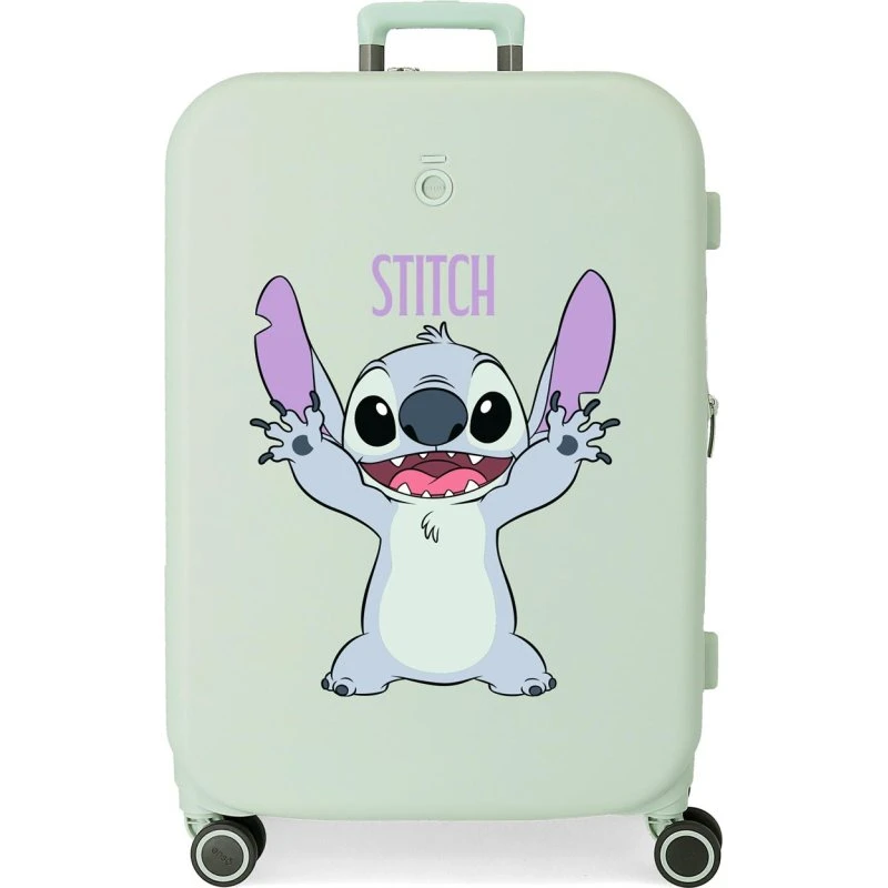 Disney Valigia Rigida Stitch Playful Menta 94L